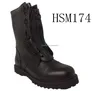 military issued EN20347 top quality flight & flight deck boots with front zipper