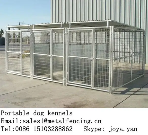 Dog Cages Folded Steel Dog Pens Steel 