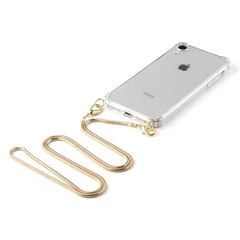 Snake Shape Handykette Metallic Phone Strap For Iphone X Xr Xs View Cellphone Necklace Case With Lanyard Gostriten Product Details From Shenzhen Huaxin Huiye Technology Co Ltd On Alibaba Com