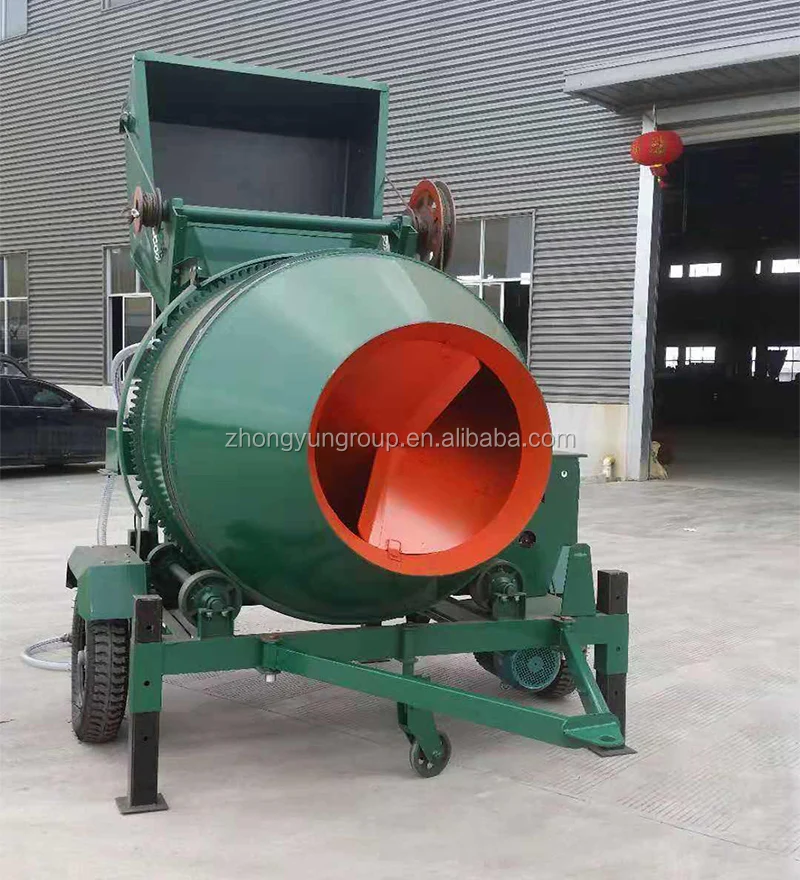 Jzc350 Concrete Mixer,1 Cubic Meters Concrete Mixer,Used Diesel