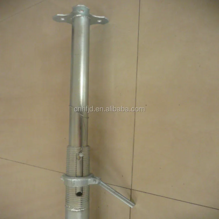 Electroglavanized Adjustable Steel Screw Jack Pipe Construction Scaffolding Props Support Buy