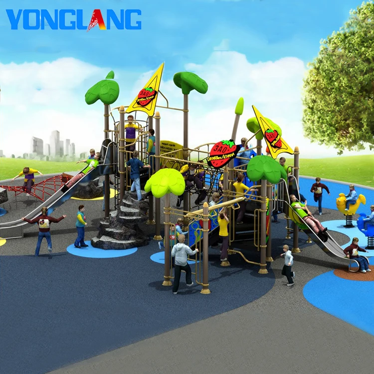 2021 Outdoor Playground Big Heavy Duty Outdoor Tall Metal Playground