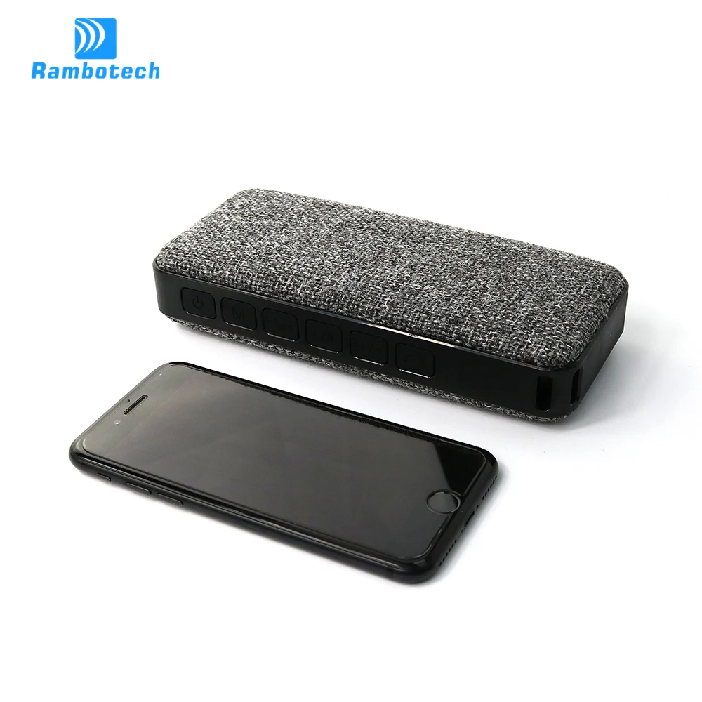 High quality HiFi sound IPX7 waterproof rechargeable bluetooth speaker RS600, deep bass bluetooth speaker 10 W wireless speaker