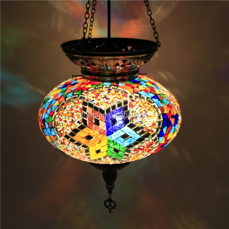Cc1l05 Handmade Fancy Mosaic Turkish Chandelier - Buy Turkish