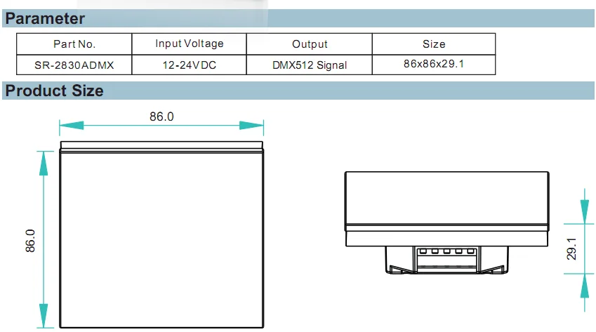 European Touch Panel Controller For Dimming,Multi Channel Dmx Master