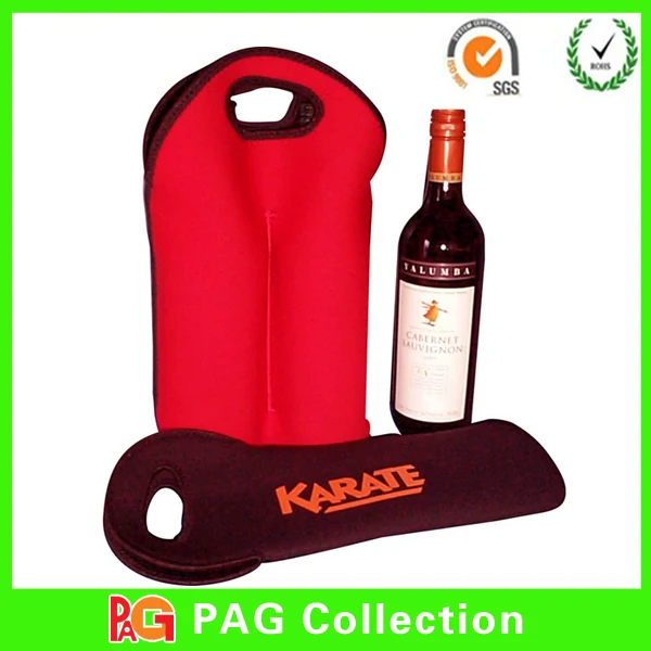 double wine bottle carrier