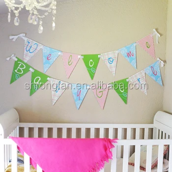 Custom Pennant Bunting String Banner Flags Outdoor Triangle Flags