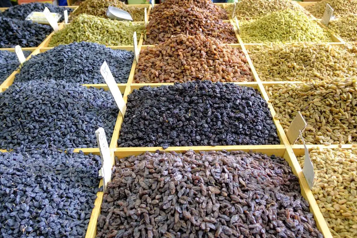 Xinjiang Raisins Turpan Raisins Sec Dry Kismis China Raisin