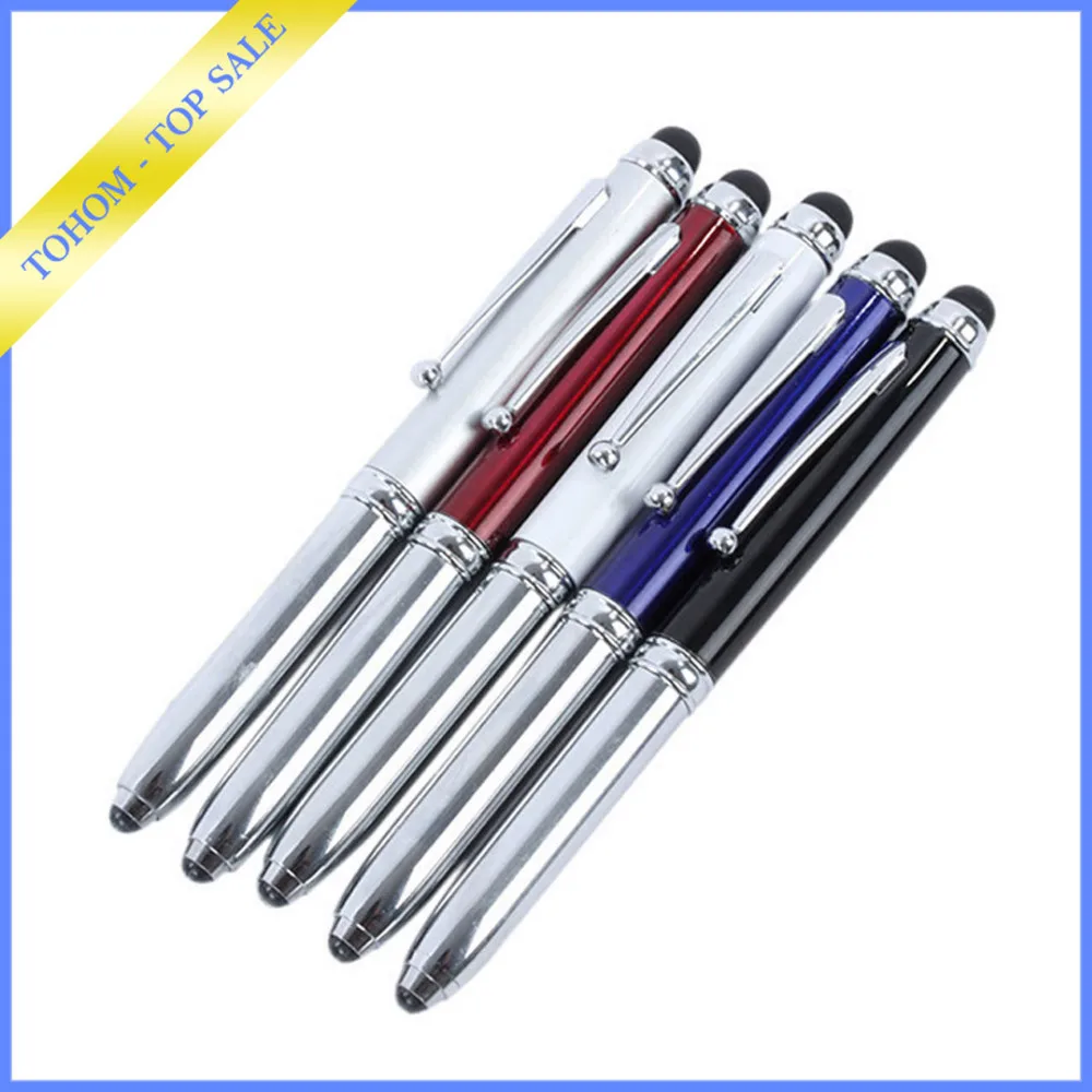 Factory Wholesale Medical Pen Light Stylus Torch Light Ball Pen With