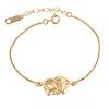 bracelet 009 xuping no stone elephant animal chian bracelet Designed for children