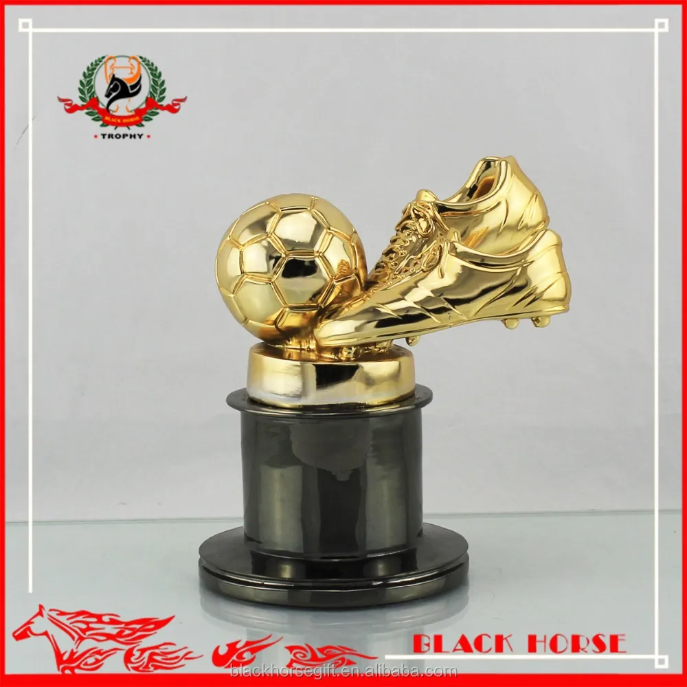 Custom Metal Body Cup And Wooden Base Football Sports Trophies Awards ...