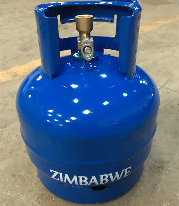 Zimbabwe 2kg Lpg Gas Cylinder Small Gas Bottle For Home Cooking And