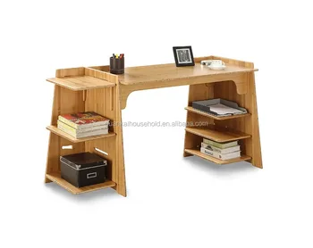 Natural 70 Inch Bamboo Home Office Desk Natural 70 Inch Bamboo Home Office Desk