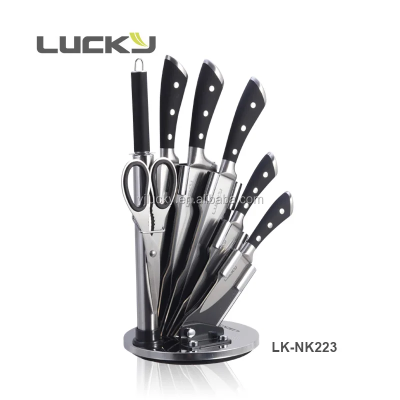 Hot Sell All Kinds Of 8pcs Stainless Steel Kitchen Swiss Knife Set - Buy Swiss Knife Set,Swiss 