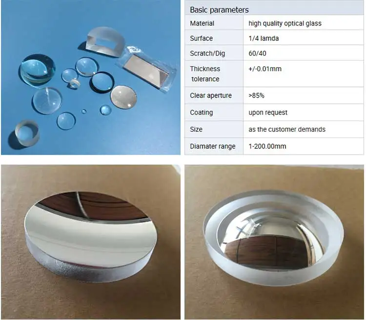 Spherical And Cylindrical Lenses Optical Spherical Achromatic Lens For