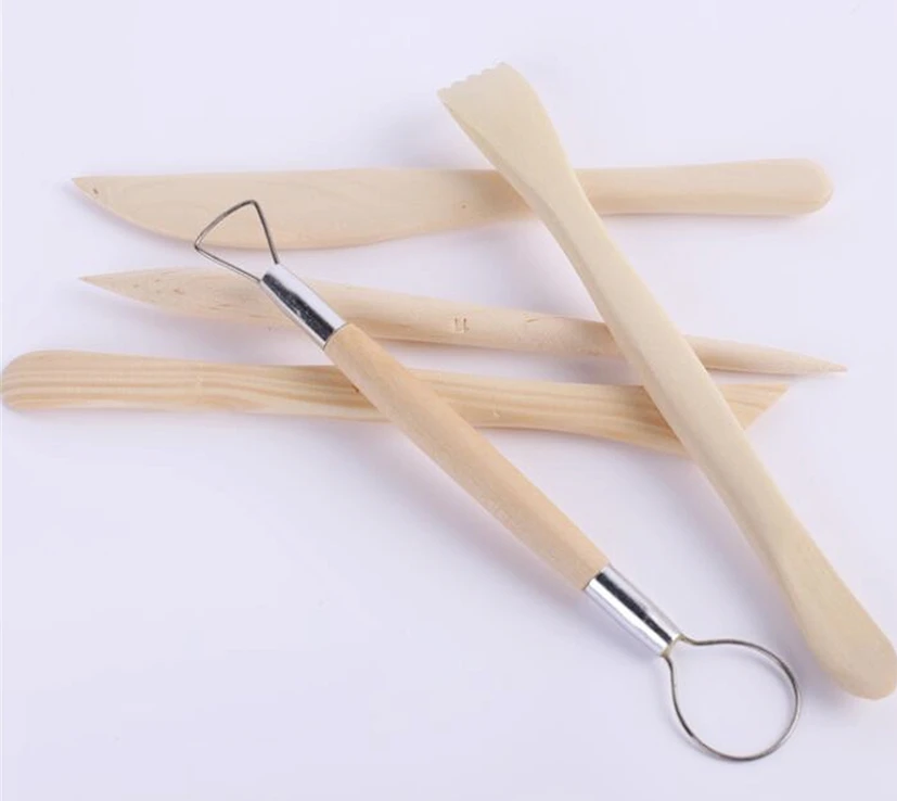 Hot Selling 5piece Ceramic Clay Molding Tools Professional Polymer
