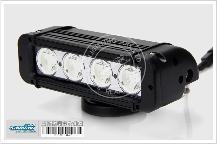 8 Inch Waterproof Ip67 Cree 40w Led Emergency Light Bar For Off Road