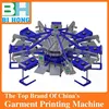 Factory Overprint Precision 0.02mm Full Auto 6 color Clothing Printer