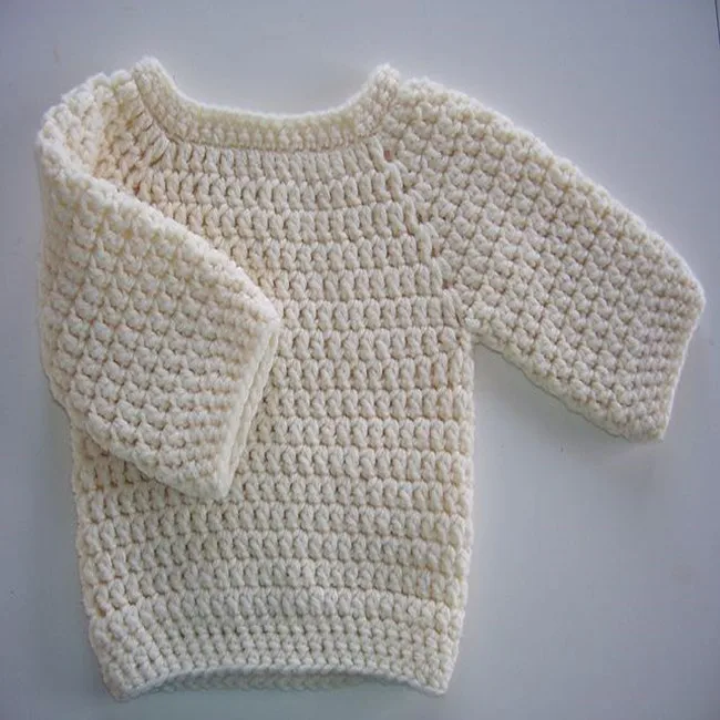 100% Katoen Gehaakte Trui Patroon Handgemaakte Gehaakte Baby 100% Katoen Gehaakte Trui Patroon Handgemaakte Gehaakte Baby