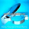stainless exhaust tractor chimney rain cap on automobile stack pipes