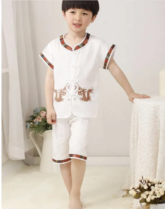 2017 New Children Suit Boy Outfit Chinese Style Dragon Chinese Spring