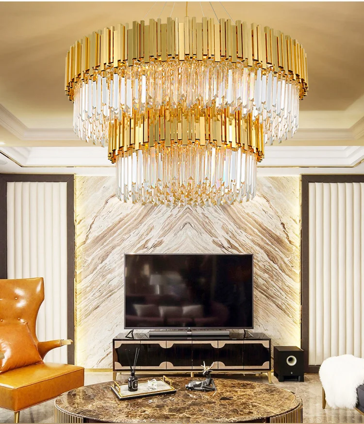 Luxury Postmodern Chandeliers High Quality Hanging Pendant Light