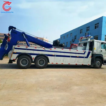 Chinese Recovery Truck Flatbed Rotator Heavy Wrecker Tow Trucks For