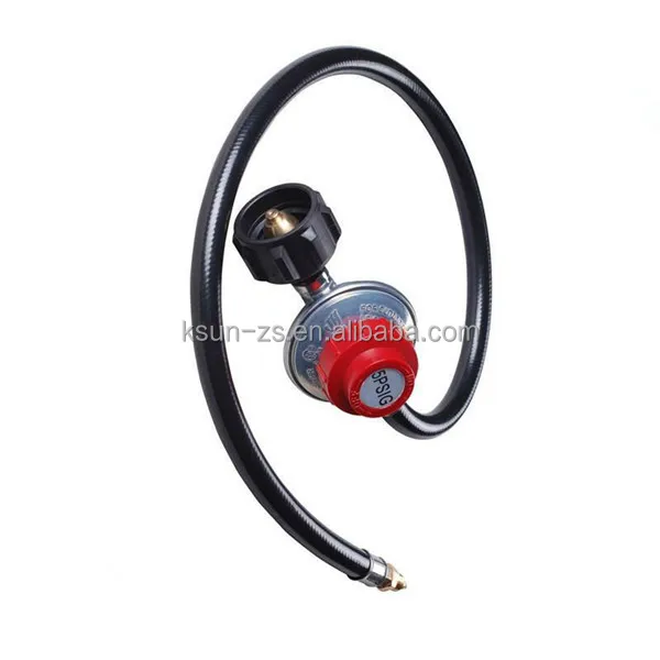 High Pressure Propane Gas Hose Regulator Adjustable Gas Cylinder