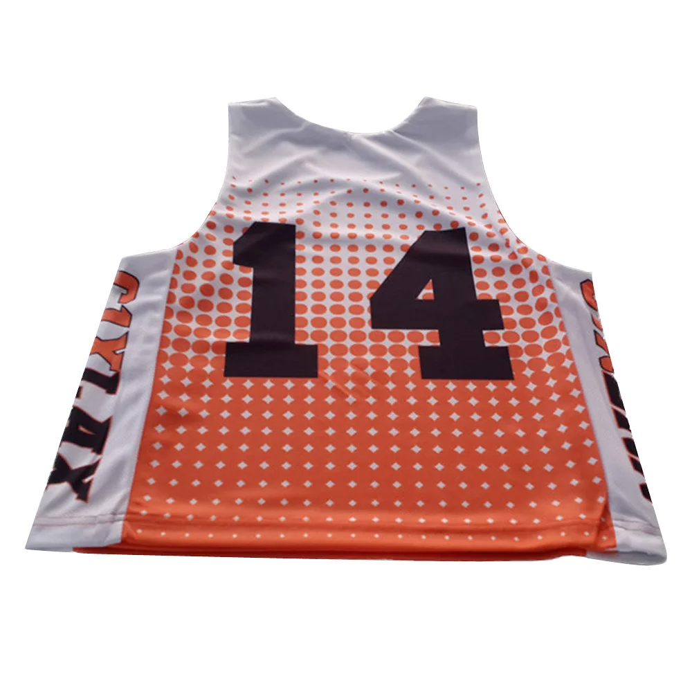 Wholesale Custom Sublimated High Quality Reversible Lacrosse Jerseys