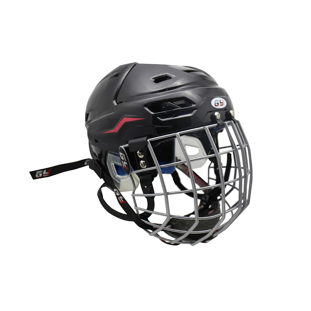 Newest Hockey Helmet With A3 Steel Cage Face Shield Comfortable Epp