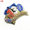 Custom Souvenir Zinc Alloy Soft Enamel Special Irregular Shape Carneval Medallion