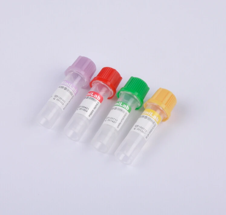 MK09-500M High Quality Disposable Medical Safety Micro Blood Collection Tube EDTA
