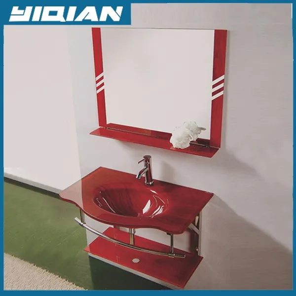 Red Bathroom Vanity Single Hole S One Piece Toilet Wash Basin Red Bathroom Vanity Single Hole S One