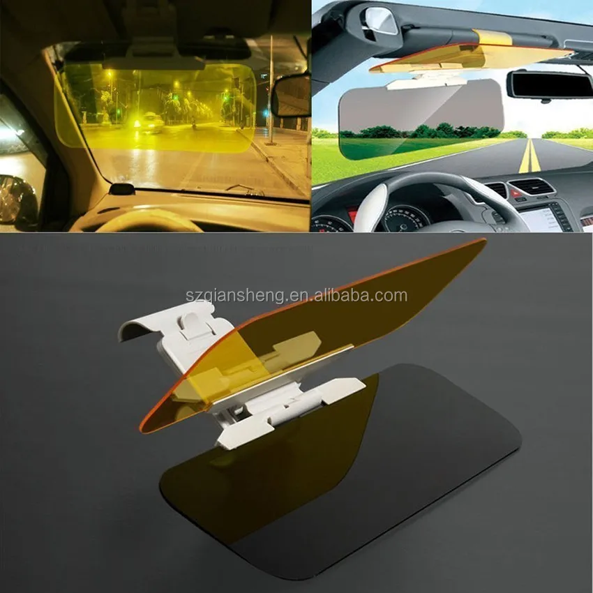 2 In 1 Hd Car Mirror Sun Visors Day Night Visor Hd Vision Visor Anti