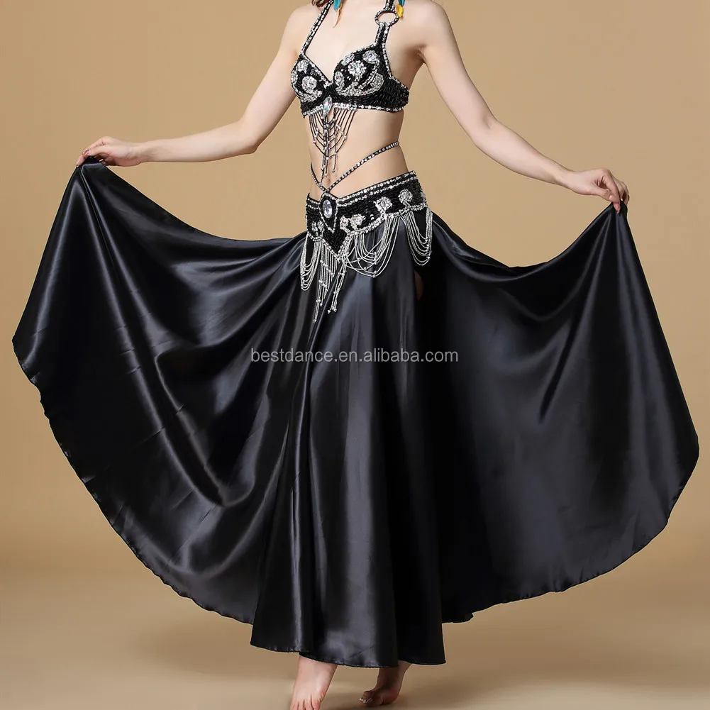 Bestdance Arabic Belly Dancer Professional Costume Dancing Beaded Bra Top Belt Skirt Suit Buy