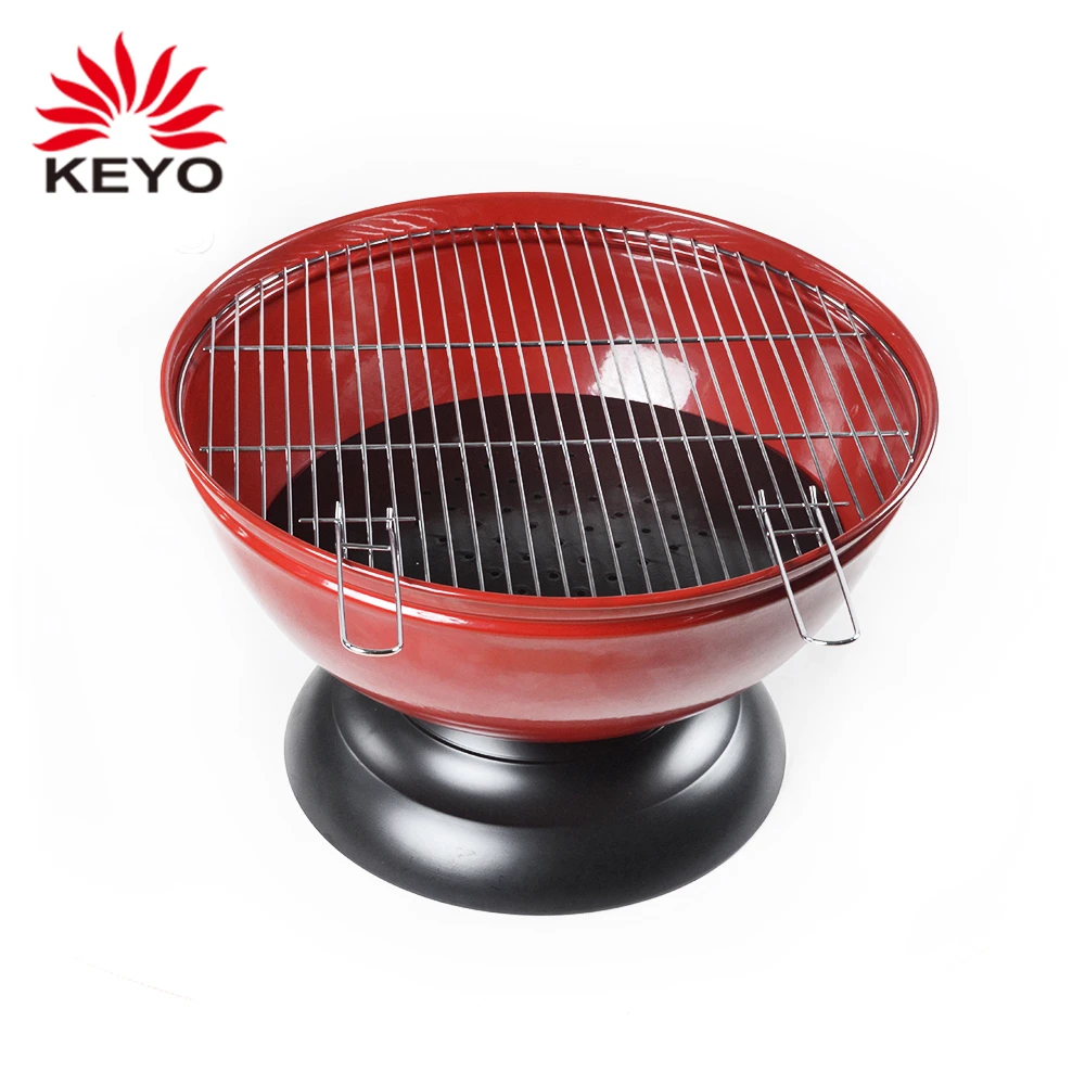 Red Ball Shape Small Mini Portable Outdoor Bbq Fire Pit Buy Fire