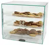 Custom hand made custom acrylic cake display case cookies display box wholesale