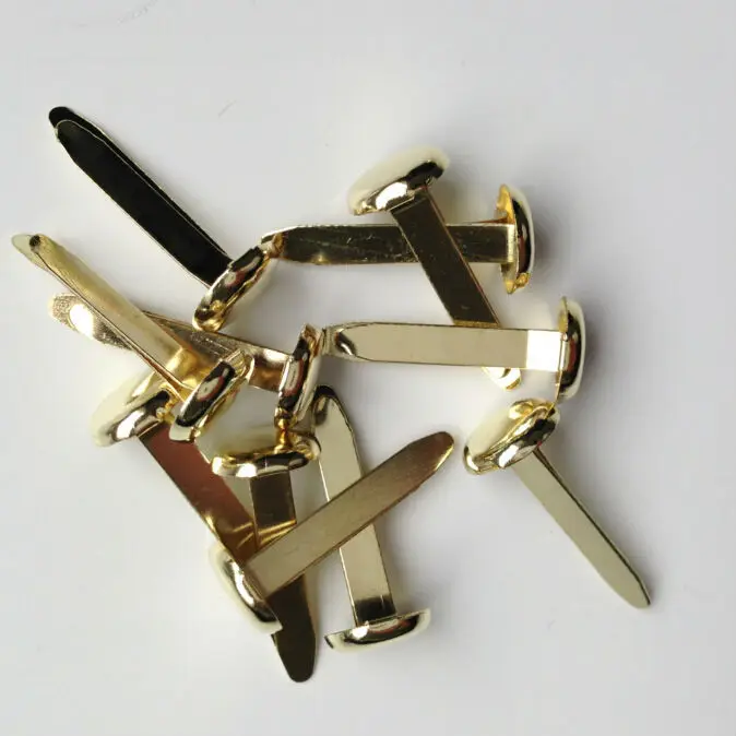Iron Brads Buy Round Fastener,Decorative Paper Fasteners,Brass Paper