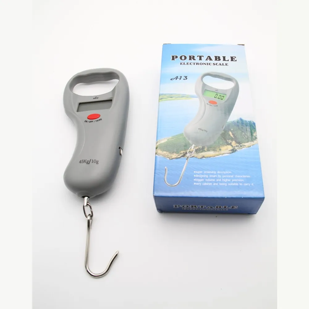 Hand Held Fishing Meter Weighing Digital Scale With Built In