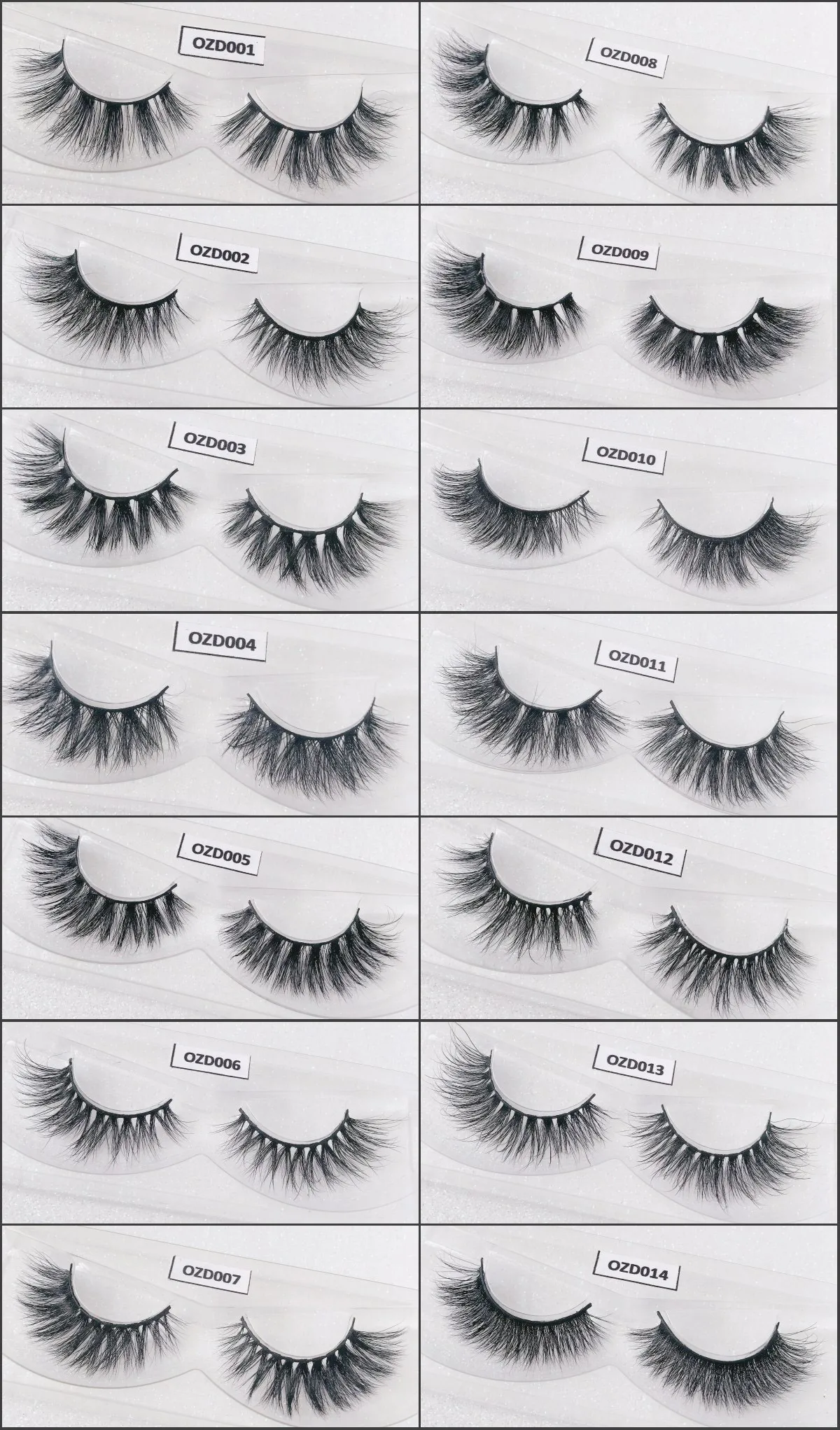 Unusual Brand Name Mink Eyelashes Nice Silk False Eye Lashes Unique ...