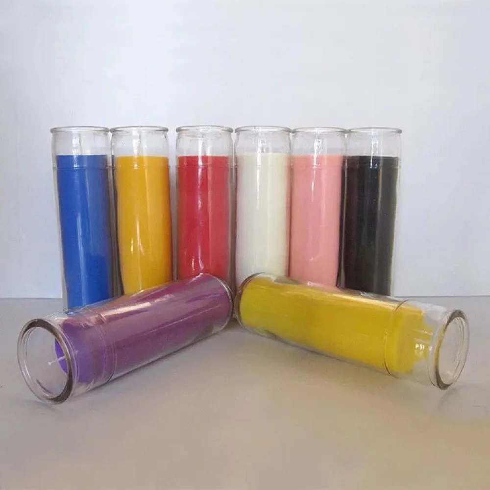 Factory Best Selling Paraffin Wax Votive Candle / Soy Wax 7 Day Candle