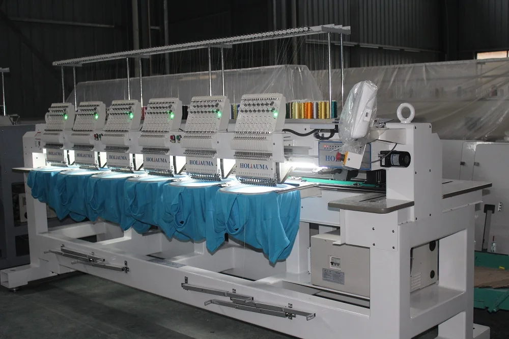 1506 Cheap Wholesale High Speed 6 Head Snapback Hat Embroidery Machine