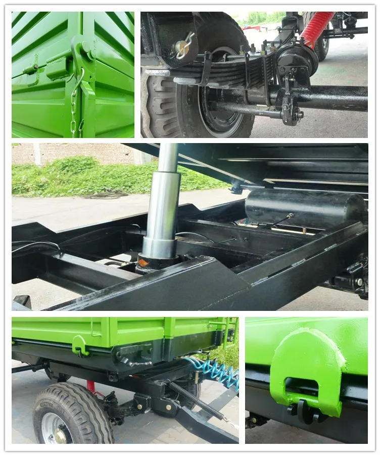 Tractor Mounted 8 Tons Farm Trailer Tractor Tipper Trailer Buy