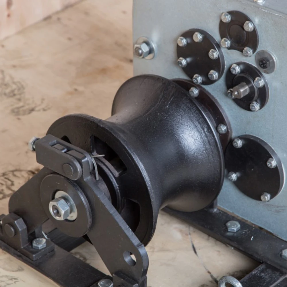 Portable 1 Ton Powered Capstan Pulling Winch For Pulling Hoisting Buy