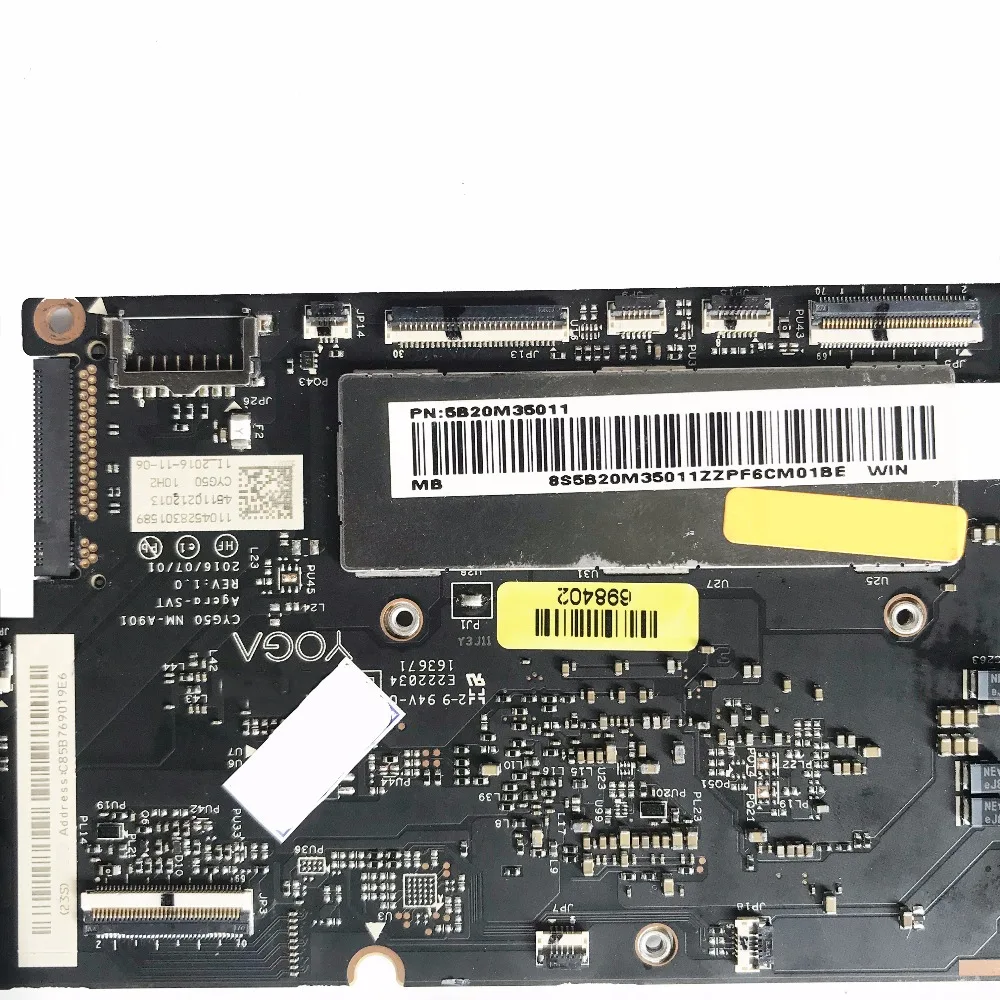 Cyg50 Nm 01 For Yoga 910 13ikb Laptop Motherboard 5bm W I7 7500u Processor 16gb Ram Buy Laptop Motherboard For Yoga 910 13ikb Laptop Motherboard For 5bm Cyg50 Nm 01 Motherboard Product On Alibaba Com