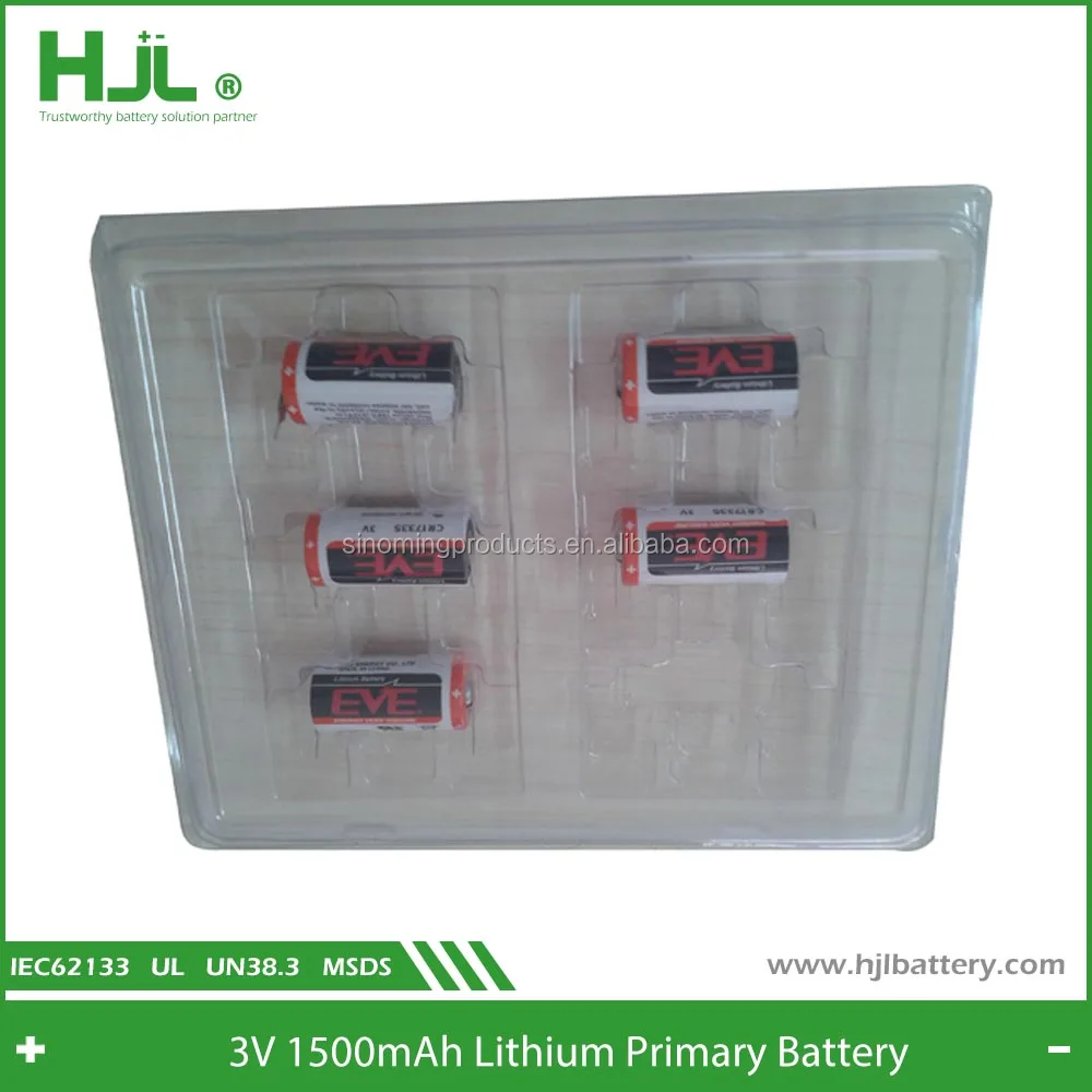 Eve Lithium Primary Battery Cr17335 1500mah 3.0v Buy Cr 17335,Eve