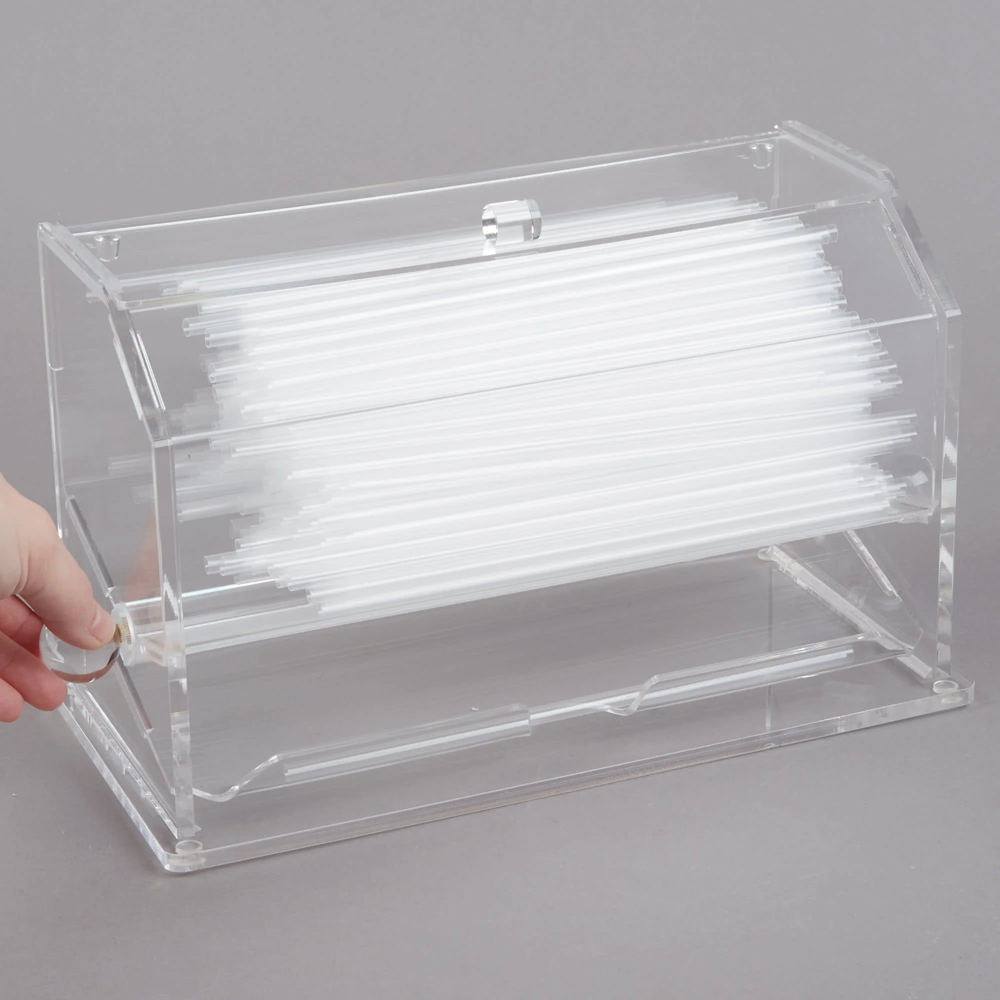 High Transparent Acrylic Straw Dispenser Rack Stand Buy Acrylic Straw