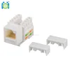 90 degree Module RJ45 110 IDC female connector for network