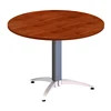 25mm melamine particle board material modern round office working desk