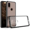 For Motorola One Vision Bumper Case, Crystal Clear Back Cover Hard Phone Case for Motorola One Vision